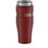 Thermos Stainless King Vacuum Insulated Stainless Steel Tumbler, 16oz, Matte Rustic Red - Thermos