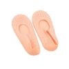 1pair Breathable And Soft Silicone Socks For Men And Women; Reusable Socks For Foot Pressure Relieve; Protectors Silicone To Prevent Foot Dry - White