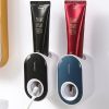 1pc Toothpaste Dispenser; Toothpaste Squeezing Rack; Automatic Toothpaste Squeezer Dispenser - White