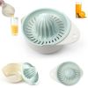 Manual Portable Citrus Juicer Kitchen Tools Plastic Orange Lemon Squeezer Multifunction Fruit Juicer Machine Kitchen Accessories - Green