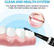 ZJ288-Black-MOCEMTRY 3 Cleaning Modes; Waterproof Electric Toothbrush (Black) - default