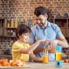 Portable Juicer Blender USB Rechargeable Juicer Cup Fruit Baby Food Mixing Machine with 6 Blades Powerful Motor - Blue