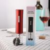Automatic USB Charged Red Wine Bottle Opener - Black