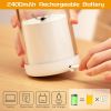 16.9OZ Portable Fruit Blender Electric Rechargeable Juice Cup for Shakes Smoothies Juice Personal Fruit Mixer with 6 Blades - White