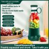 New Netstar Antioxidant Usb Charging Fruit Shake Cup Home Quick Juicer Multi-functional Mini Portable Juicer - Green