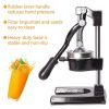 Citrus Pomegranate Juicer Labor-saving Manual Fruit Juicer Press Fruit Squeezer with Stable Non-slip Base, Black - KM3456