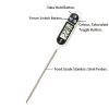 1pc; -58F¬∞~572F¬∞; 304 Food Grade Stainless Steel; Probe Type Electronic Thermometer - 304 Stainless Steel Probe